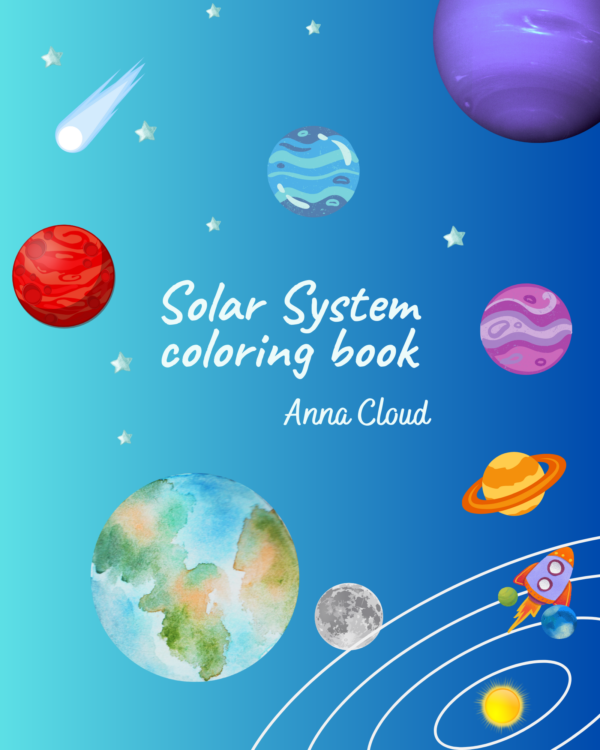 Solar System Coloring Book