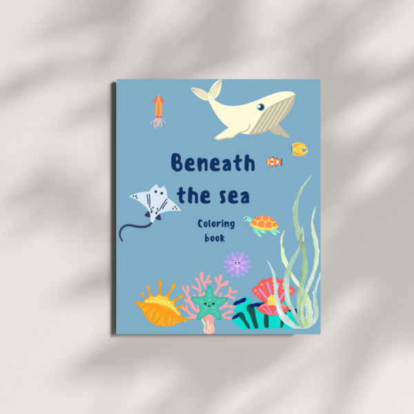 Beneath the Sea Coloring Book